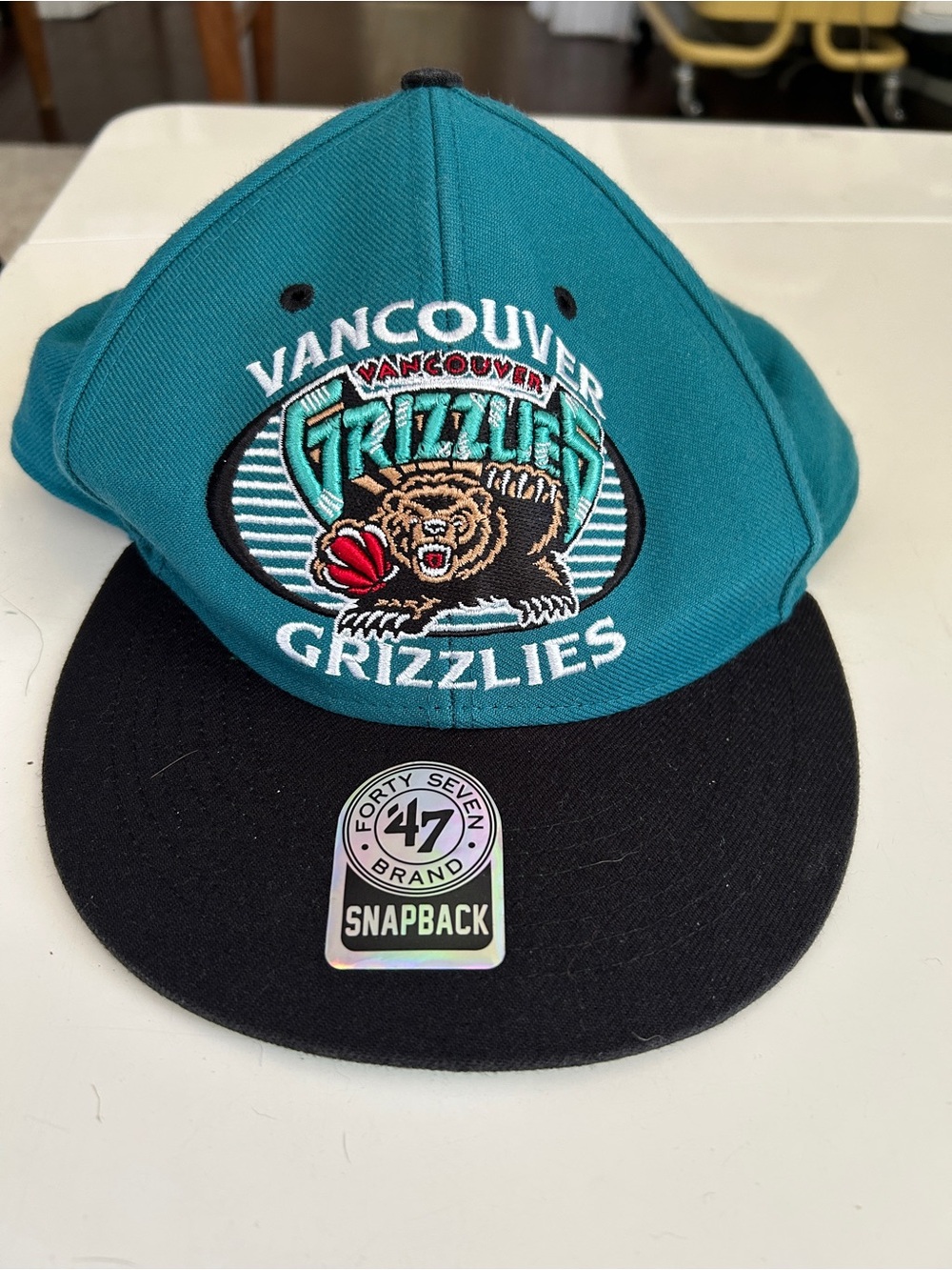 Brand New Vancouver Grizzlies SnapBack Hat 47 Brand O/S - Picture 7 of 7
